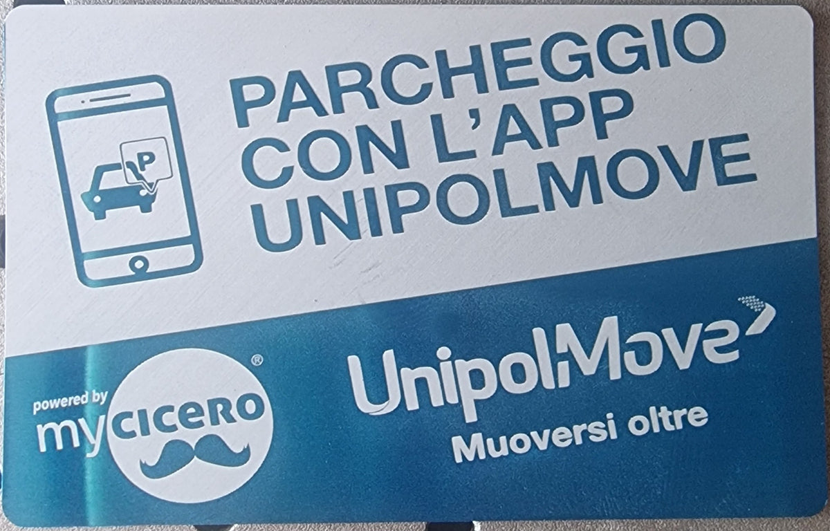 Contrassegno Easypark, Telepass, Mooneygo e Unipolmove
