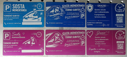 Biglietto Sosta Momentanea