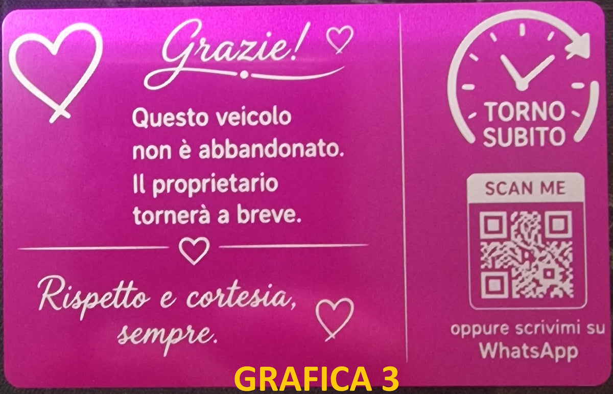 Biglietto Sosta Momentanea